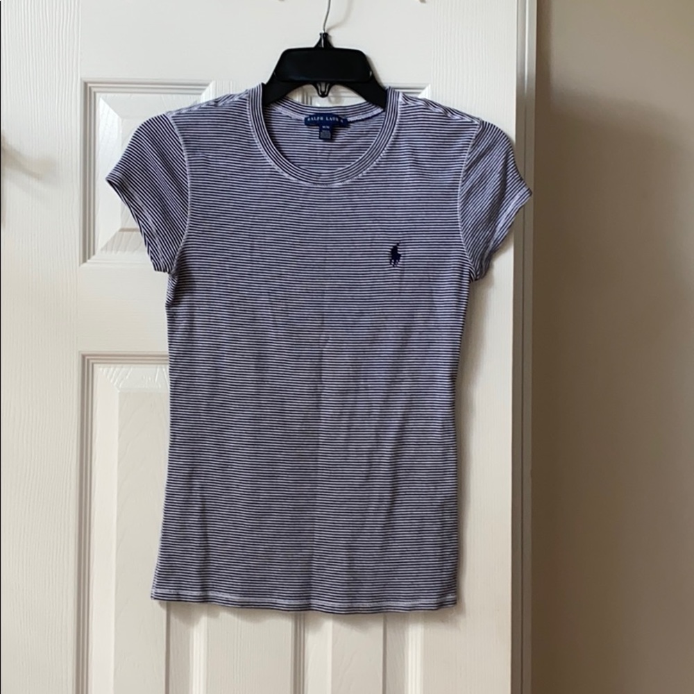 Striped Polo T-shirt